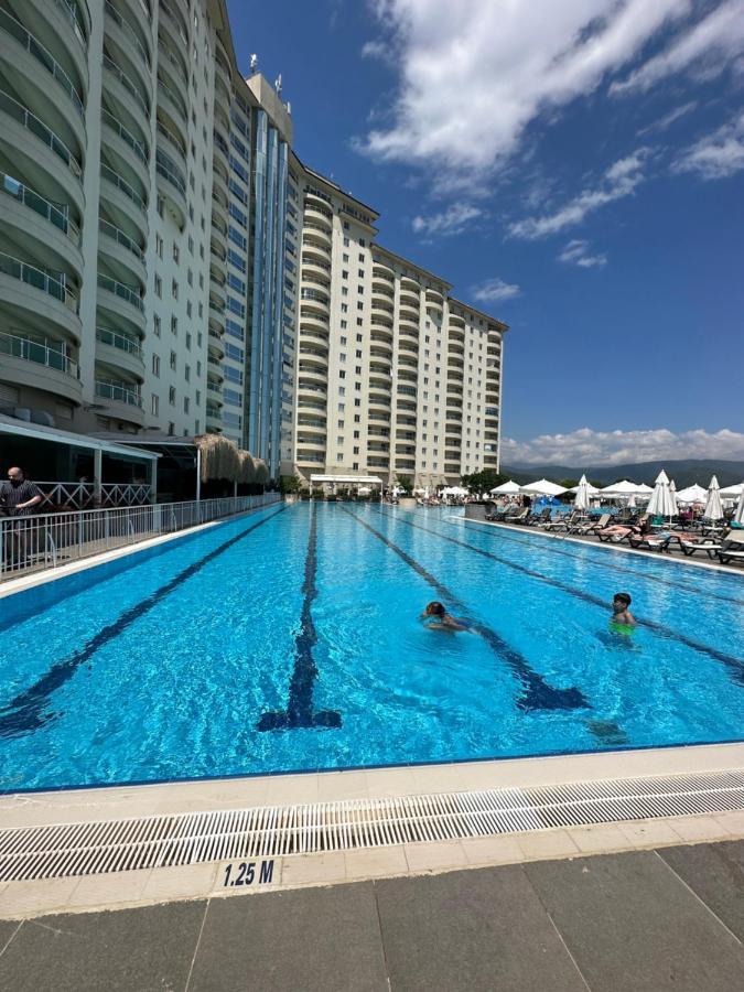 Alanya Gold City Hotel Main Building 3 Bedroom Apartment Exterior foto
